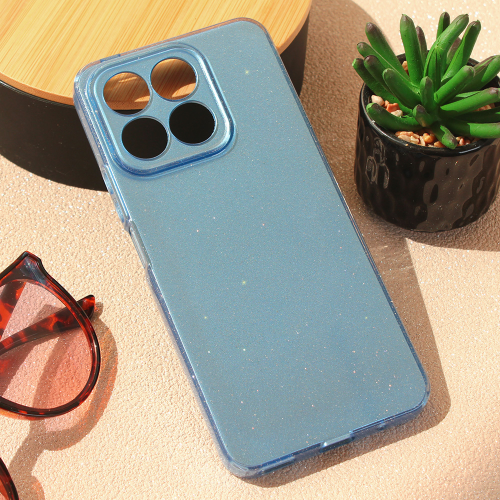 Futrola Sparkle Dust za Huawei Honor X8a plava.