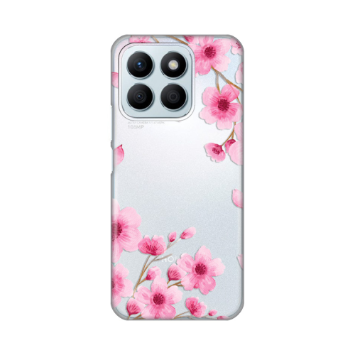 Silikonska futrola print Skin za Huawei Honor X8b Rose Flowers.