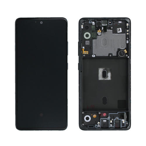 LCD Displej / ekran za Samsung A516/Galaxy A51 5G 2020+touch screen crni+frame Service Pack ORG/GH82-23100A.