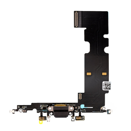 Flet kabl za Iphone 8 Plus sa konektorom punjenja crni.