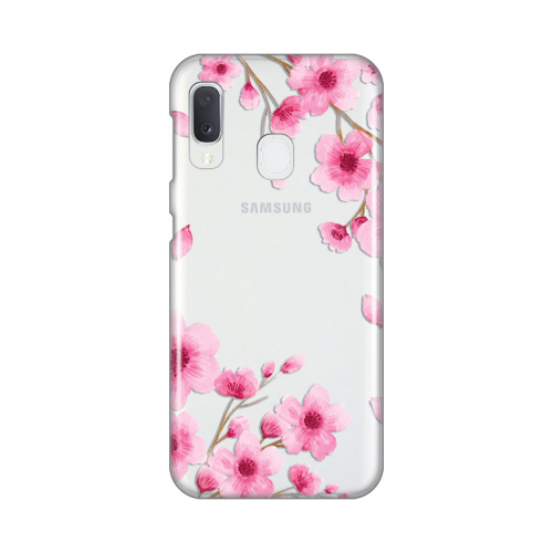 Silikonska futrola print Skin za Samsung A202 Galaxy A20E Rose flowers.