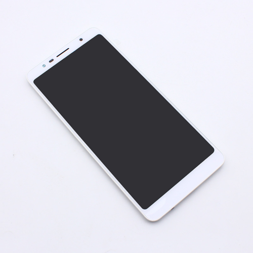 LCD Displej / ekran za Alcatel 3C/OT-5026+touch screen beli+frame SPO.