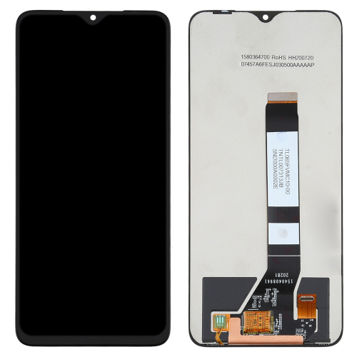 LCD Displej / ekran za Xiaomi Poco M3 + touchscreen Crni.