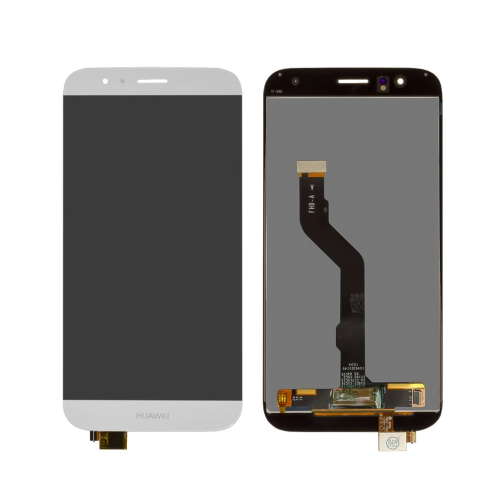 LCD Displej / ekran za Huawei G8+touch screen beli.