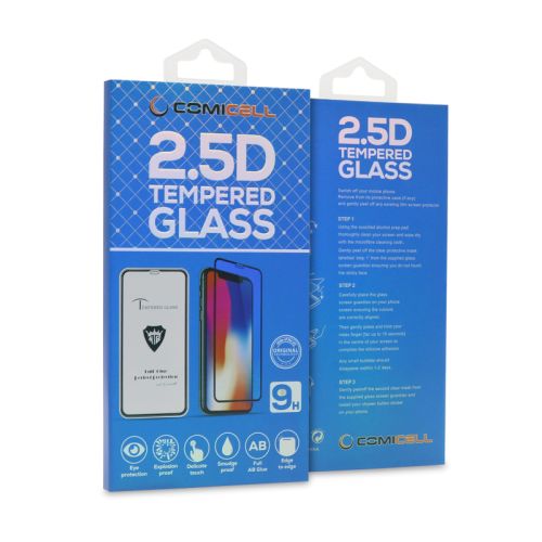 Staklena folija glass 2.5D za Wiko View 5 crna (MS).