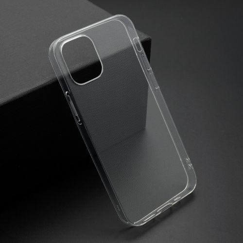 Futrola ultra tanki PROTECT silikon za iPhone 12 Mini (5.4) providna (bela) (MS).