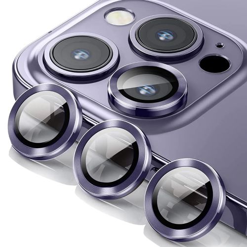Zastita za kameru RING za Iphone 12 Pro/12 Pro Max ljubicasta (MS).