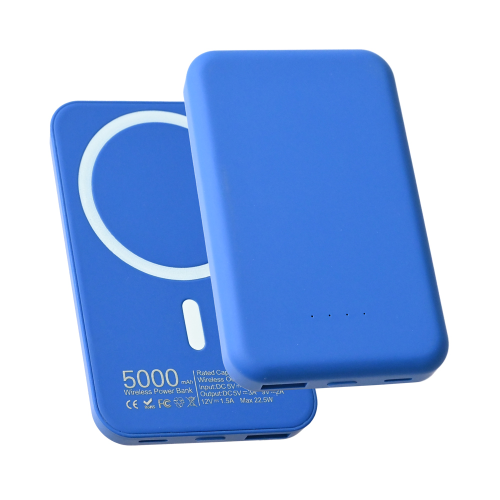 Powerbank Magsafe PD 5000 mAh plava.