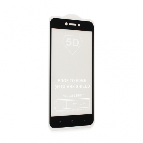 Zastitno Staklo Staklena folija glass 2.5D full glue za Xiaomi Redmi 5A/Redmi GO crni.