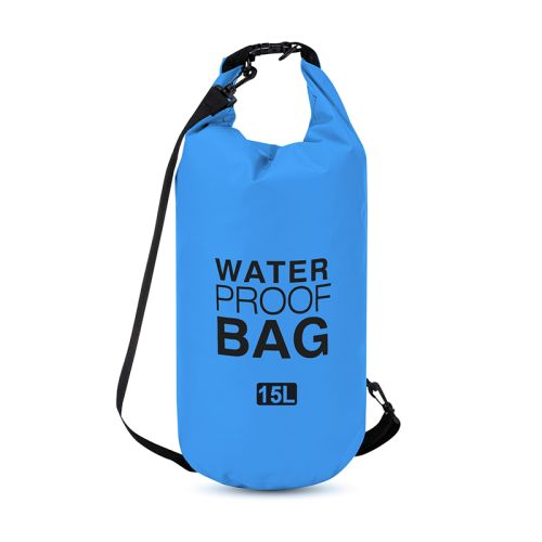 Vodootporna torba Dry Bag 15L svetlo plava (MS).