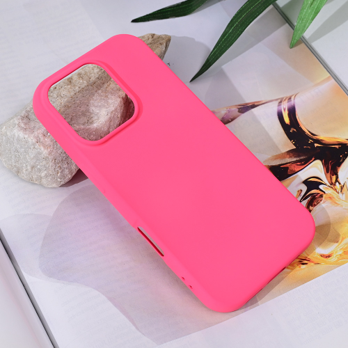 Futrola Teracell Soft Velvet za iPhone 16 Pro pink.