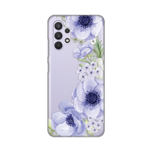 Silikonska futrola print Skin za Samsung A325 Galaxy A32 4G (EU) Blue Roses.