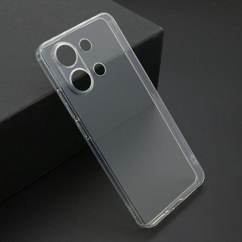 Futrola ultra tanki PROTECT silikon za Xiaomi Redmi Note 13 4G providna (bela) (MS).