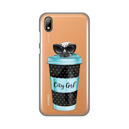 Silikonska futrola print Skin za Huawei Y5 (2019)/Honor 8S 2019/2020 City Coffee.