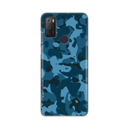 Silikonska futrola print za Alcatel 1S (2021)/3L (2021)/A1 Alpha 21 Camouflage Pattern.