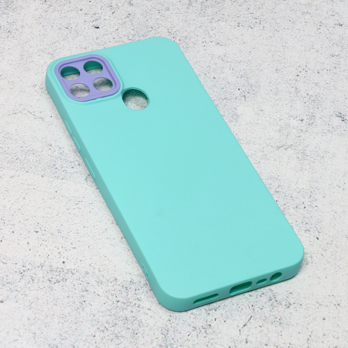 Futrola Camera Color HD za Realme C25 mint.