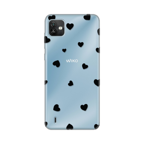 Silikonska futrola print Skin za Wiko Y82 Hearts.