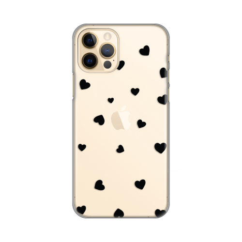 Silikonska futrola print Skin za iPhone 12/12 Pro 6.1 Hearts.