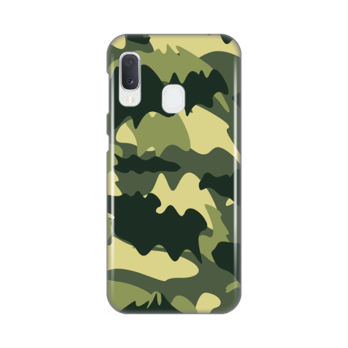 Silikonska futrola print Skin za Samsung A202 Galaxy A20E Army.