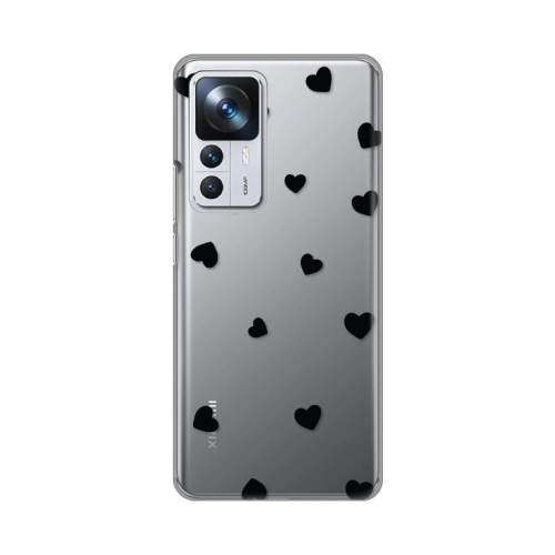 Silikonska futrola print Skin za Xiaomi 12T Hearts.