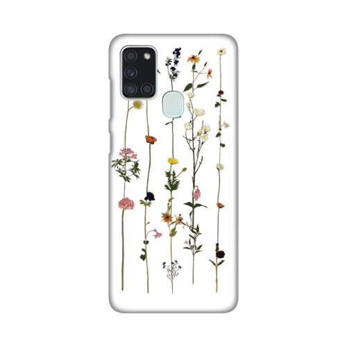 Silikonska futrola print Skin za Samsung A217F Galaxy A21s Flower.