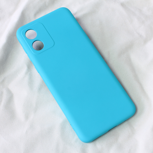 Futrola Teracell Soft Velvet za Motorola Moto E13 mint.