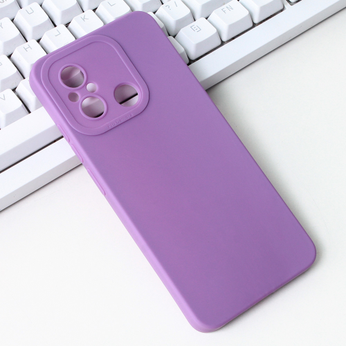Futrola Silikon Pro Camera za Xiaomi Redmi 12C ljubicasta.