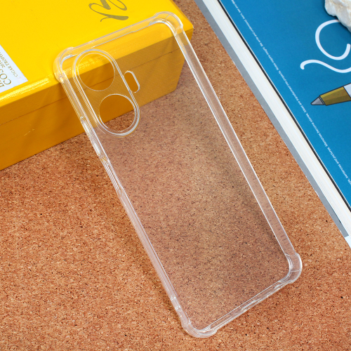 Futrola Transparent Ice Cube za Realme C55.