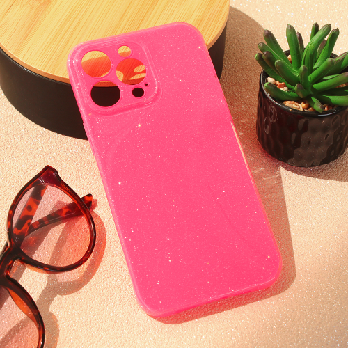 Futrola Sparkle Dust za iPhone 15 Pro Max 6.7 pink.