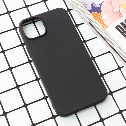 Futrola Nano Silikon za iPhone 15 Plus 6.7 crna.