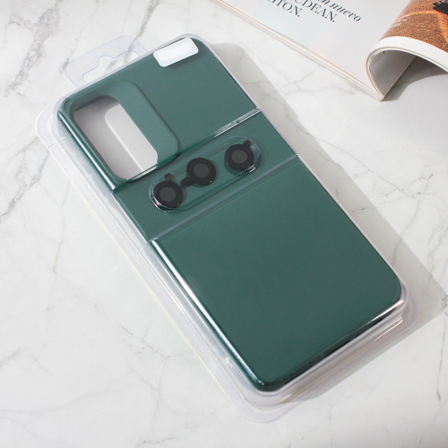 Futrola Colorful and Camera glass za Samsung A346 Galaxy A34 5G 5G zelena.
