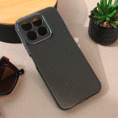 Futrola Sparkle Dust za Huawei Honor X8b srebrna.