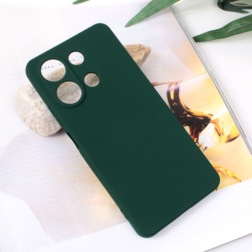 Futrola Teracell Soft Velvet za Xiaomi Redmi Note 13 4G (EU) tamno zelena.