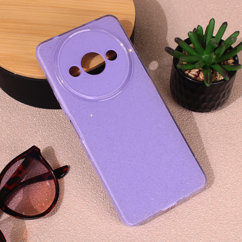 Futrola Sparkle Dust za Xiaomi Redmi A3 ljubicasta.