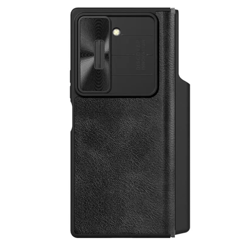 Futrola Nillkin Qin Pro Leather za Samsung F956B Galaxy Z Fold 6 crna.