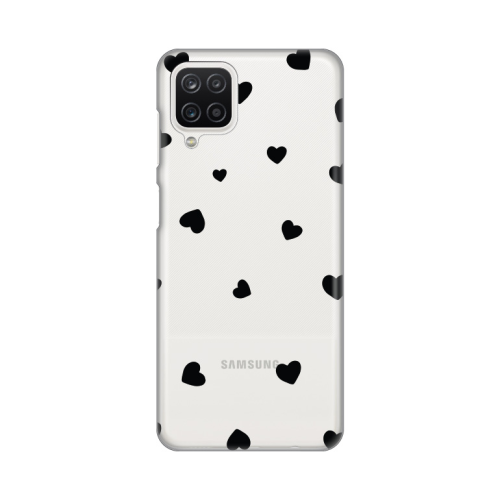 Silikonska futrola print Skin za Samsung A125F Galaxy A12 Hearts.