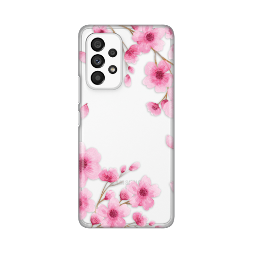 Silikonska futrola print Skin za Samsung A536 Galaxy A53 5G Rose flowers.