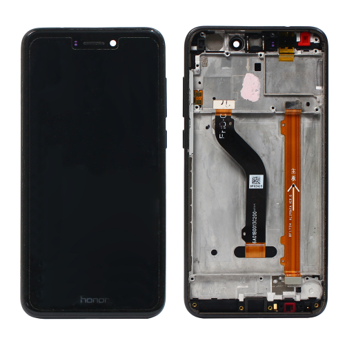 LCD Displej / ekran za Huawei Honor 8 Lite + touchscreen + frame Black.