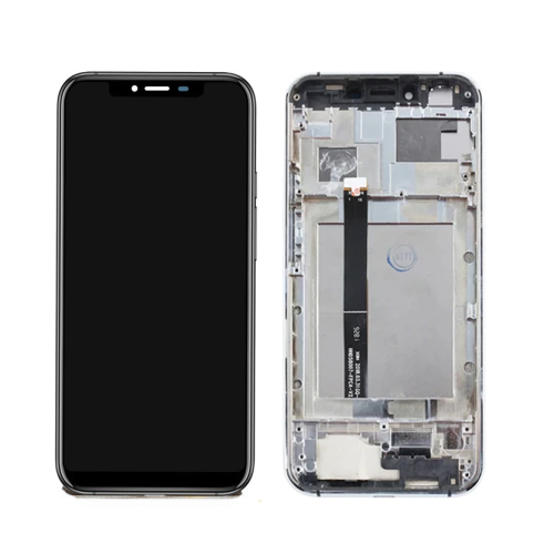 LCD Displej / ekran za Ulefone X+touch screen crni+frame sivi.