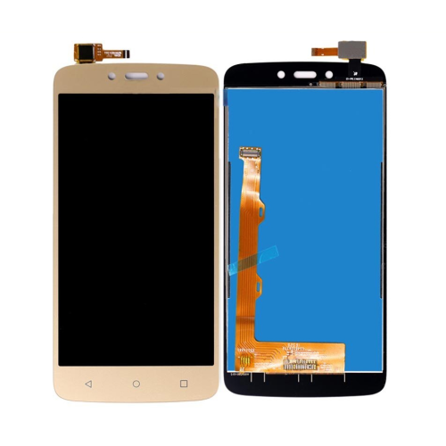 LCD Displej / ekran za Motorola MOTO C PLUS+touch screen zlatni.