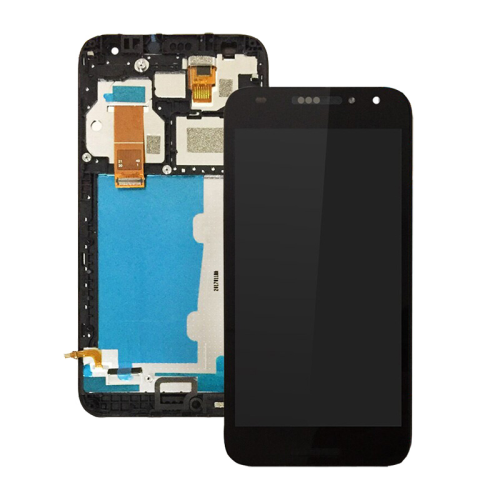 LCD Displej / ekran za Alcatel A3/5046+touch screen crni+frame SPO.