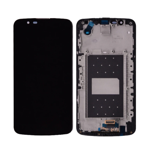 LCD Displej / ekran za LG K10/K430DS+touch screen crni+frame(TV-DUAL SIM).