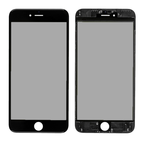 Staklo touchscreen-a+frame+OCA+polarizator za iPhone 6s Plus 5,5 crno SMRW.