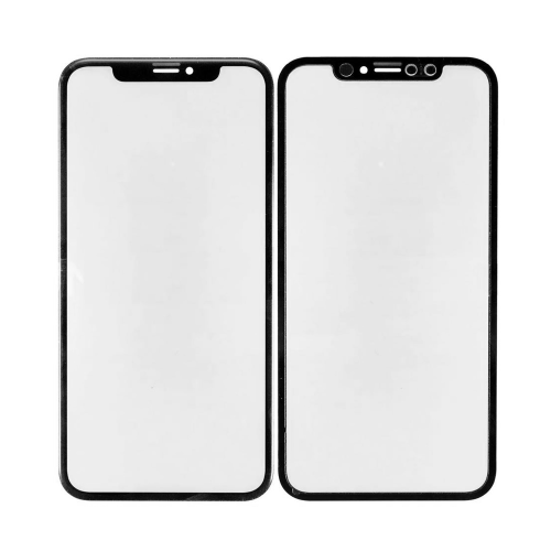 Staklo touchscreen-a+frame+OCA za Iphone XR crno.