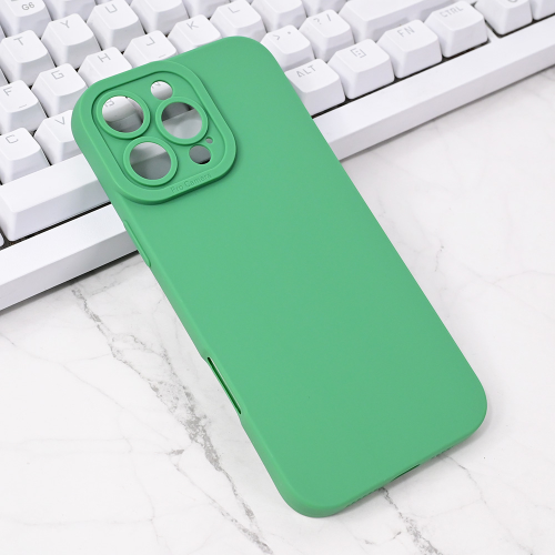 Futrola Silikon Pro Camera za iPhone 16 Pro Max 6.9 tamno zelena.