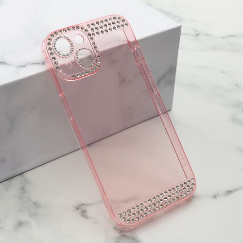 Futrola DIAMOND SIDE za iPhone 14 (6.1) roze (MS).