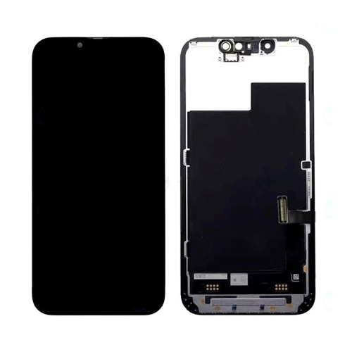 LCD Displej / ekran za iPhone 13 Mini + touchscreen Black APLONG Hard OLED.