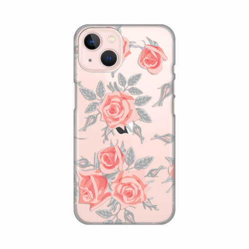 Silikonska futrola print Skin za iPhone 13 Elegant Roses.