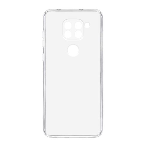 Futrola ultra tanki PROTECT silikon za Xiaomi Redmi Note 9 providna (bela) (MS).