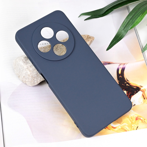 Futrola Teracell Soft Velvet za Xiaomi Redmi 14C tamno plava.